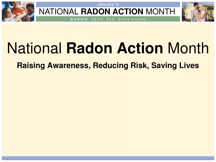 national radon action month raising awareness reducing risk saving lives