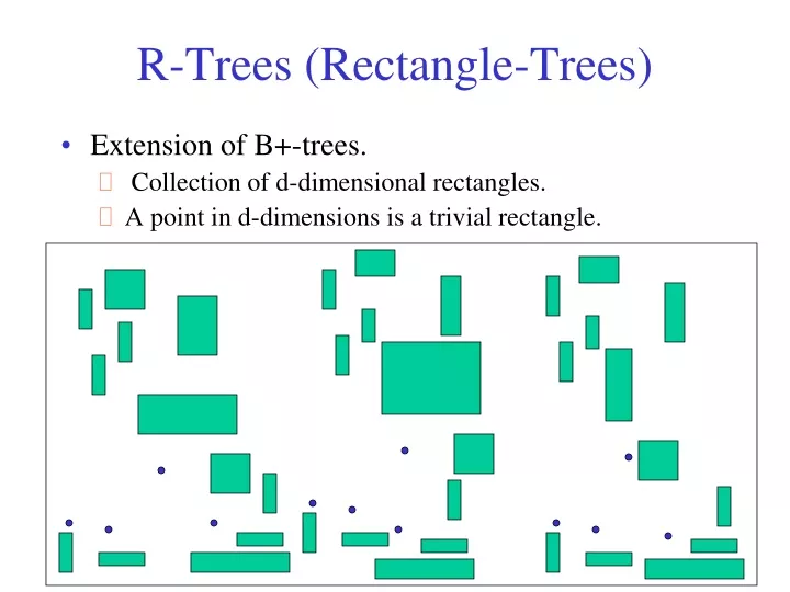 r trees rectangle trees