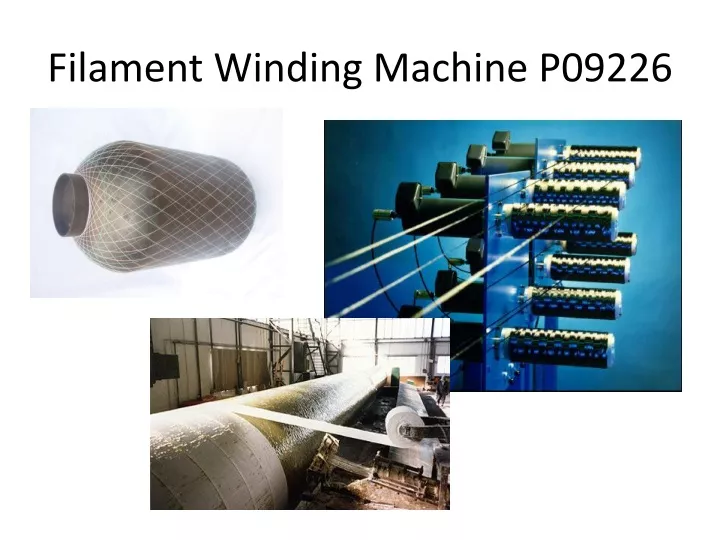 filament winding machine p09226