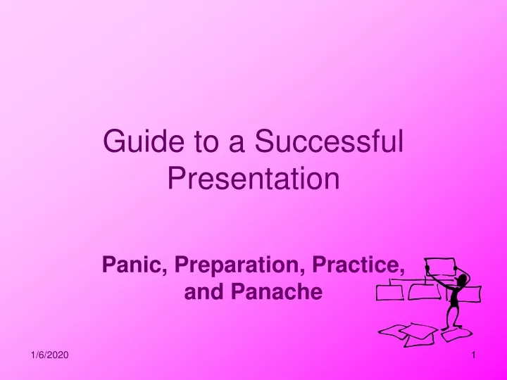 guide to a successful presentation