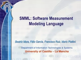 SMML: Software Measurement Modeling Language