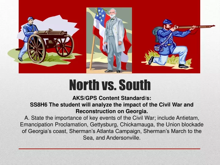 north vs south