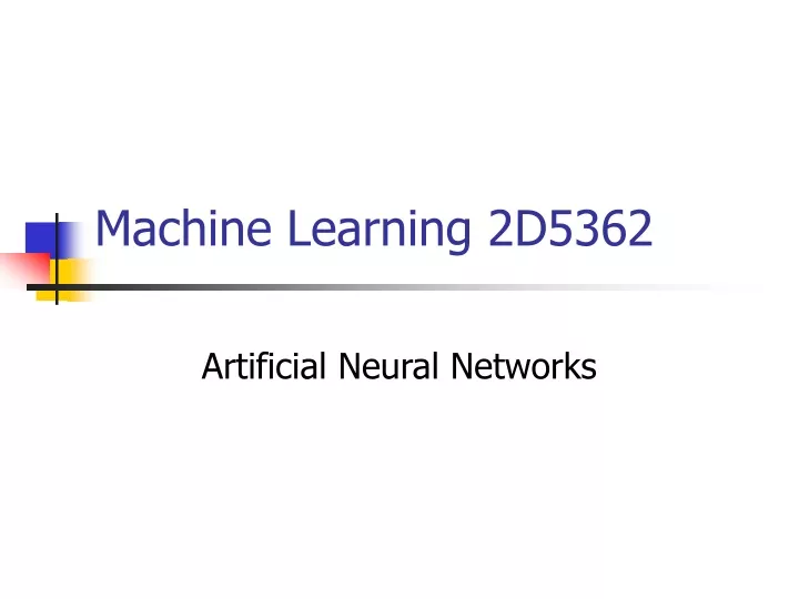 machine learning 2d5362