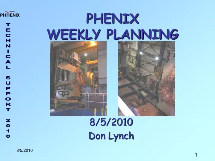 phenix weekly planning