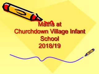 Maths at  Churchdown Village Infant School 2018/19