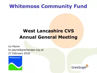 Whitemoss Community Fund