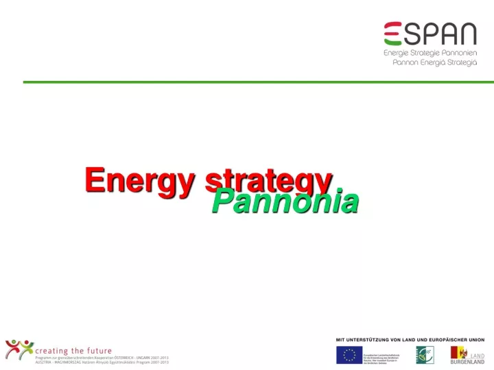 energy strategy pannonia