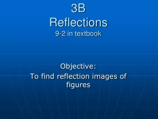 3B Reflections 9-2  in textbook