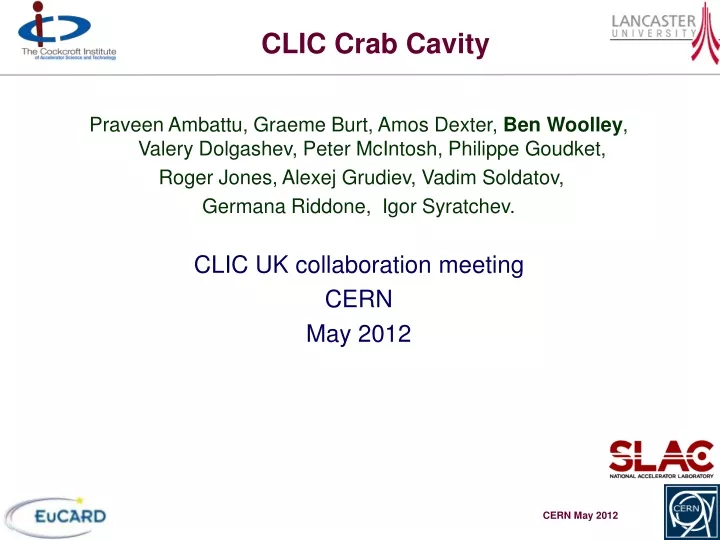 clic crab cavity