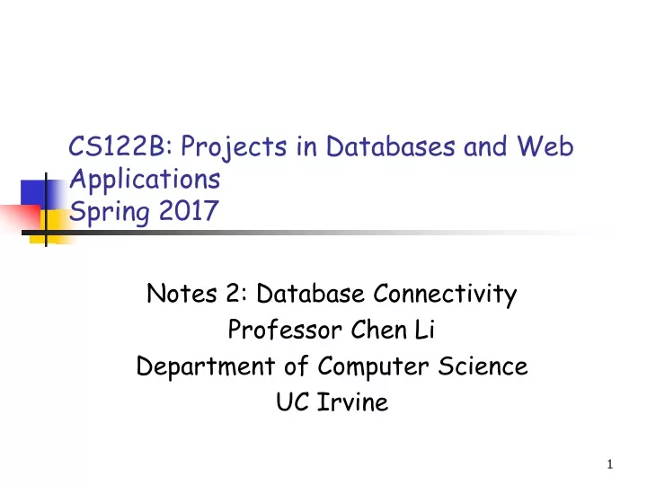 cs122b projects in databases and web applications spring 2017