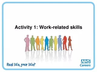 Activity 1: Work-related skills