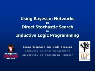 Using Bayesian Networks to Direct Stochastic Search in Inductive Logic Programming