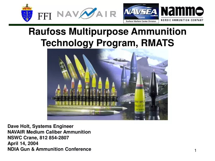 raufoss multipurpose ammunition technology program rmats