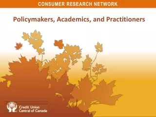 Policymakers, Academics, and Practitioners