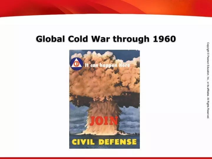 global cold war through 1960