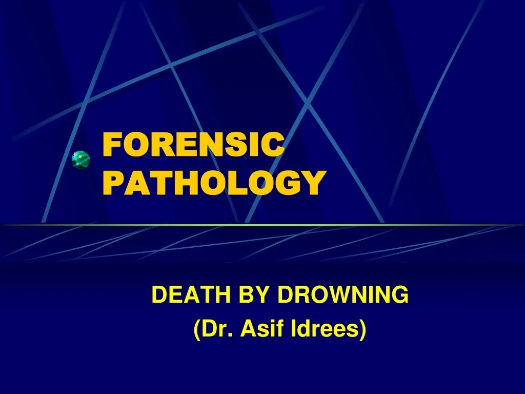 PPT - FORENSIC PATHOLOGY PowerPoint Presentation, free download - ID ...