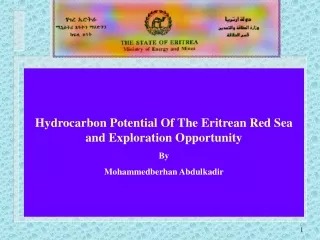 Hydrocarbon Potential Of The Eritrean Red Sea and Exploration Opportunity By