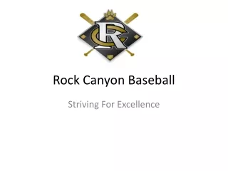 Rock Canyon Baseball