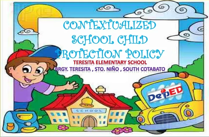 contextualized school child protection policy