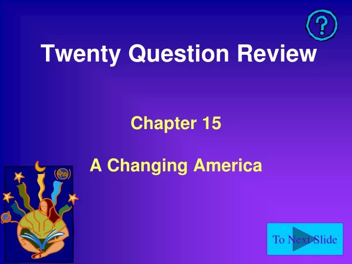 twenty question review