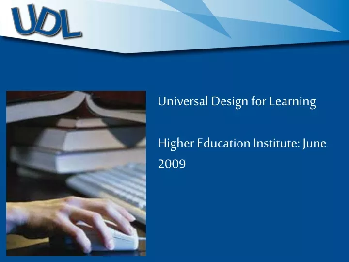 universal design for learning higher education