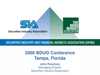 2006 BDUG Conference Tampa, Florida