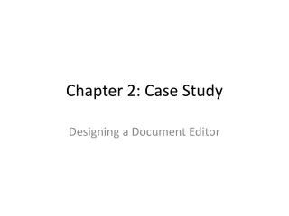 Chapter 2: Case Study