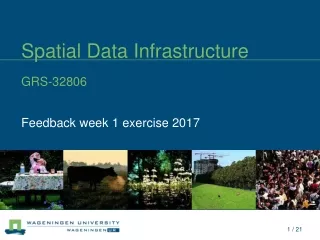 Spatial Data Infrastructure GRS-32806