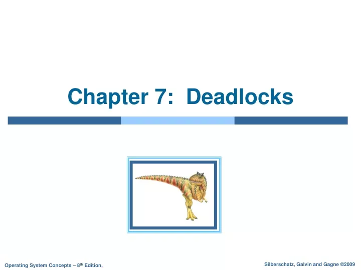 chapter 7 deadlocks