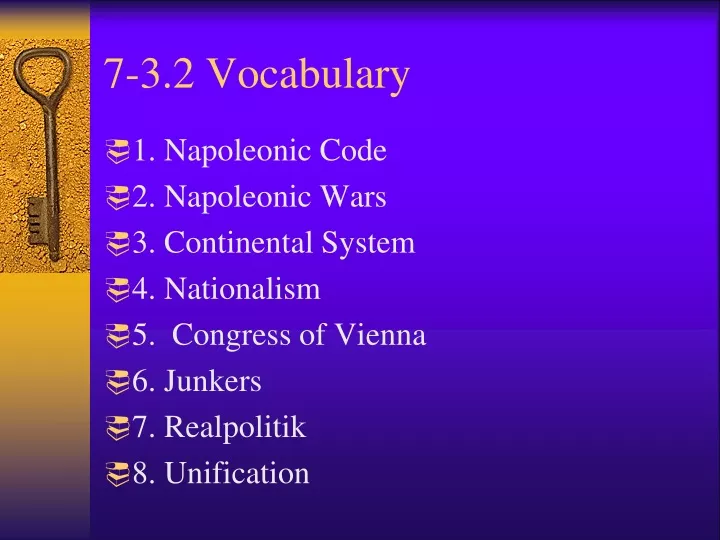 7 3 2 vocabulary