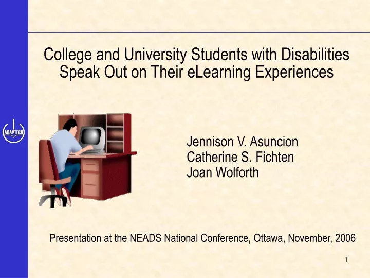 college and university students with disabilities