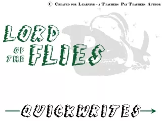 QUICKWRITES