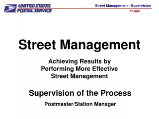 Street Management