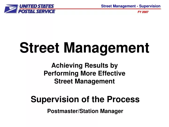 street management