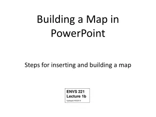 Building a Map in PowerPoint