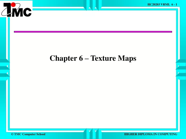 chapter 6 texture maps