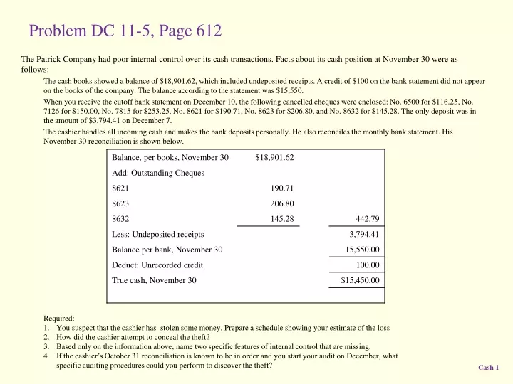 problem dc 11 5 page 612