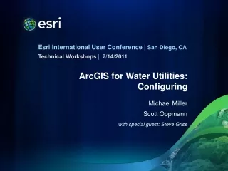 ArcGIS for Water Utilities: Configuring