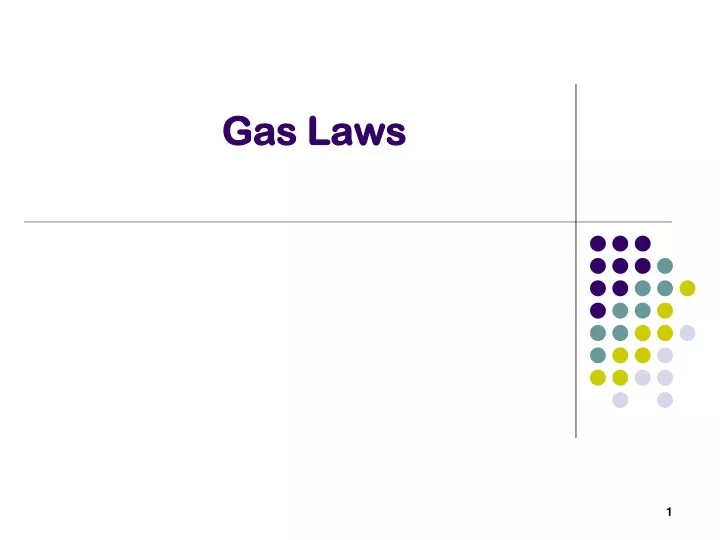 gas laws