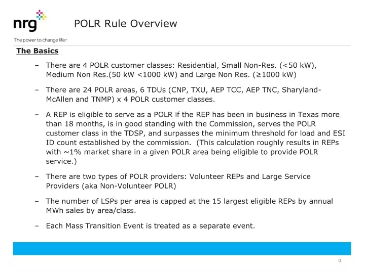 polr rule overview