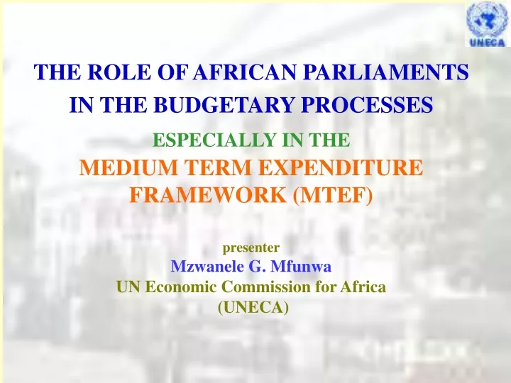 the role of african parliaments in the budgetary