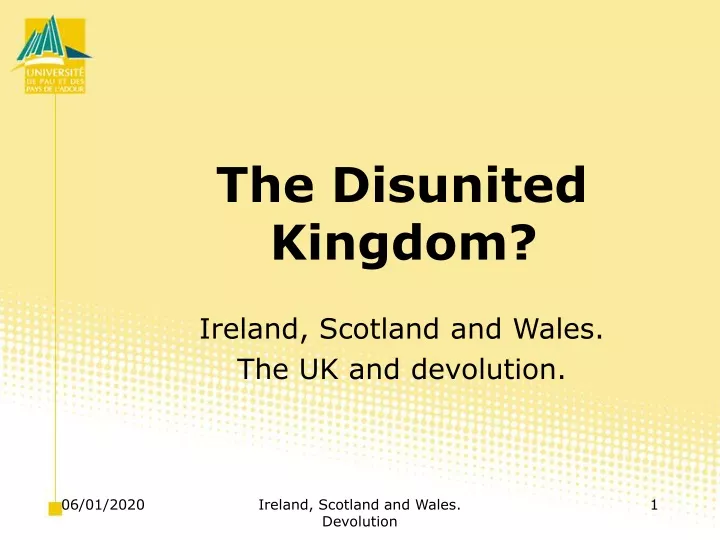 the disunited kingdom ireland scotland and wales