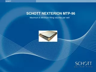 SCHOTT NEXTERION MTP-96