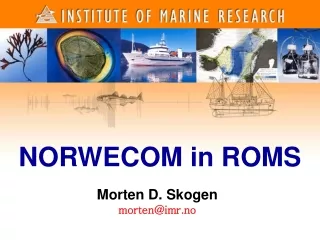 Morten D. Skogen morten@imr.no