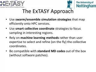 The ExTASY Approach