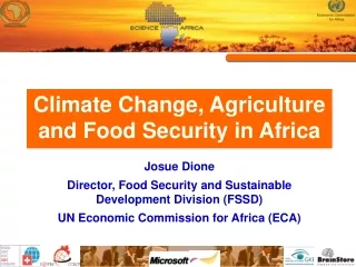 Climate Change, Agriculture and Food Security in Africa