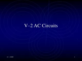 V–2 AC Circuits