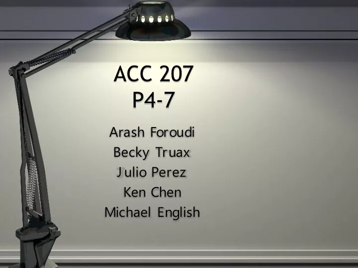 acc 207 p4 7