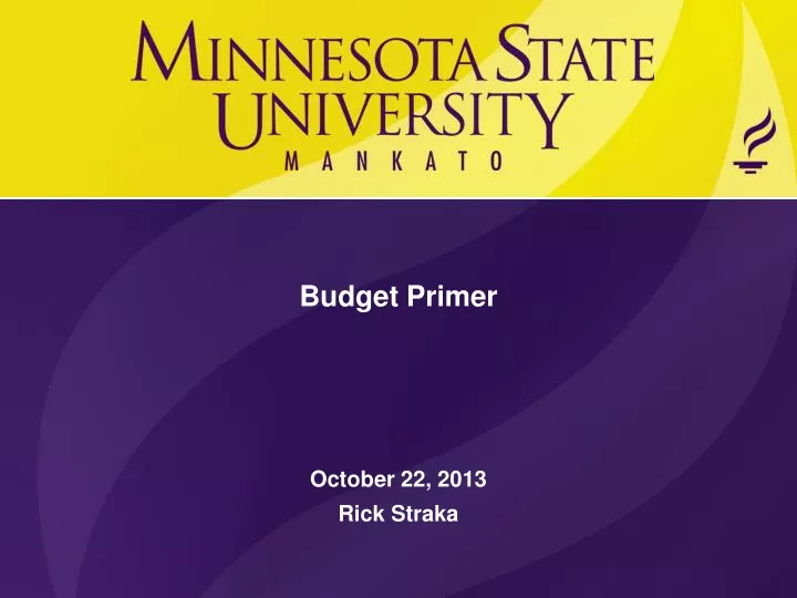 budget primer