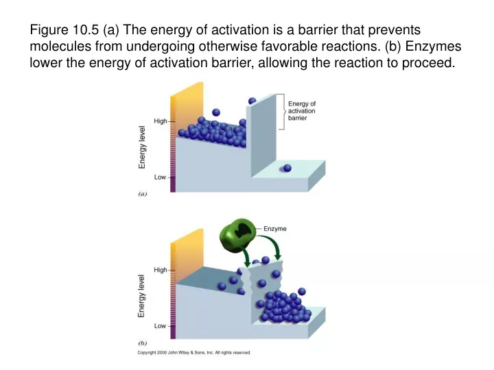 figure 10 5 a the energy of activation